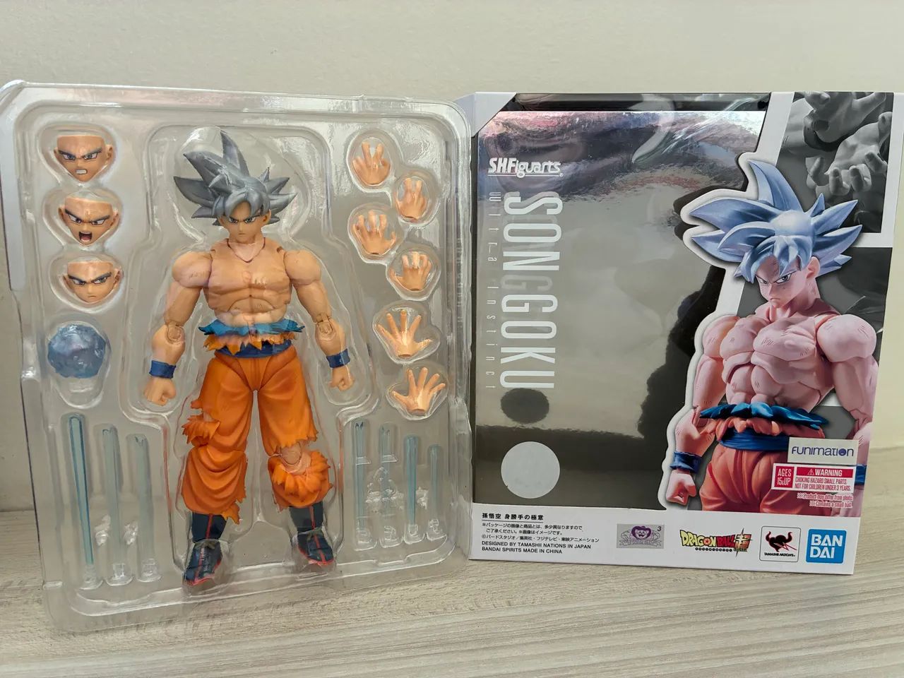 Goku Ss Ultra Instinct S.h. Figuarts Dragon Ball Z Bandai - Foto 4