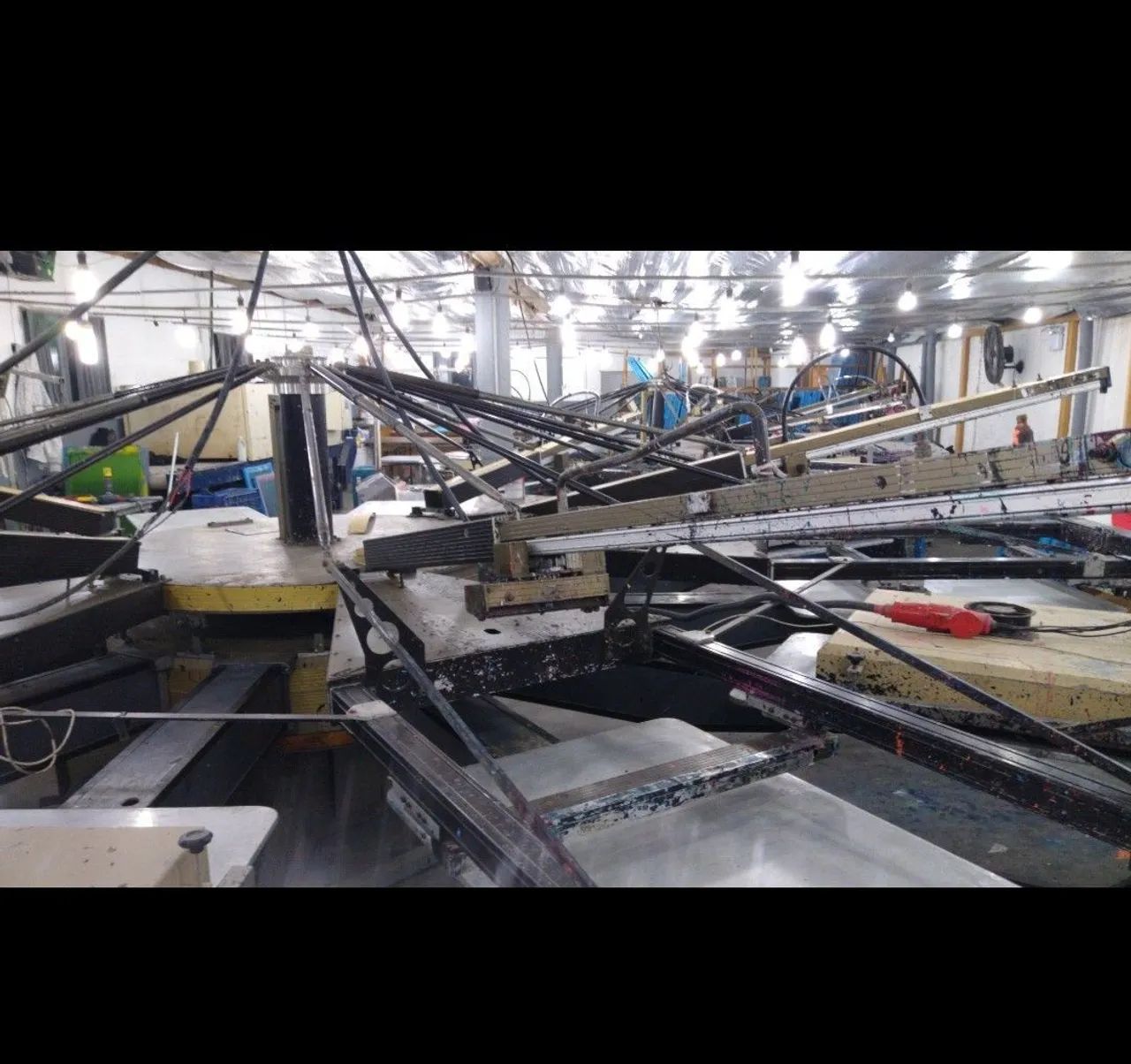 Máquina de Serigrafia Industrial MHM carrossel estamparia - Foto 4