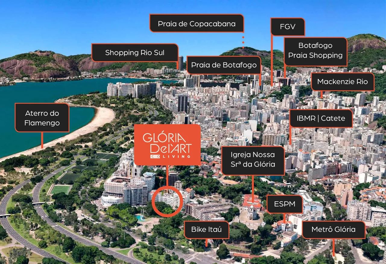 Studios na Gloria. Bom para morar. Excelente para investir ! - Foto 2