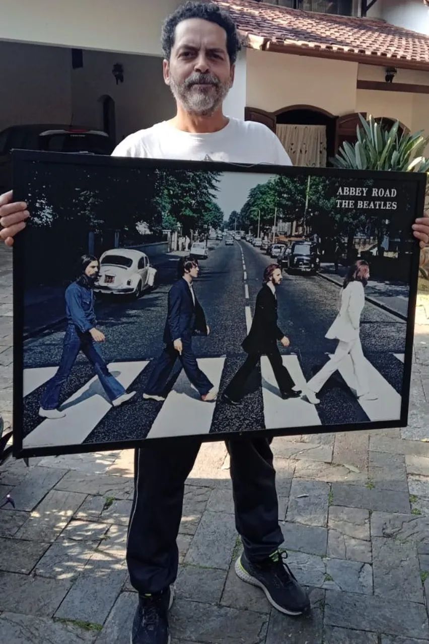Quadro Beatles  -   1 metro x 60 cm