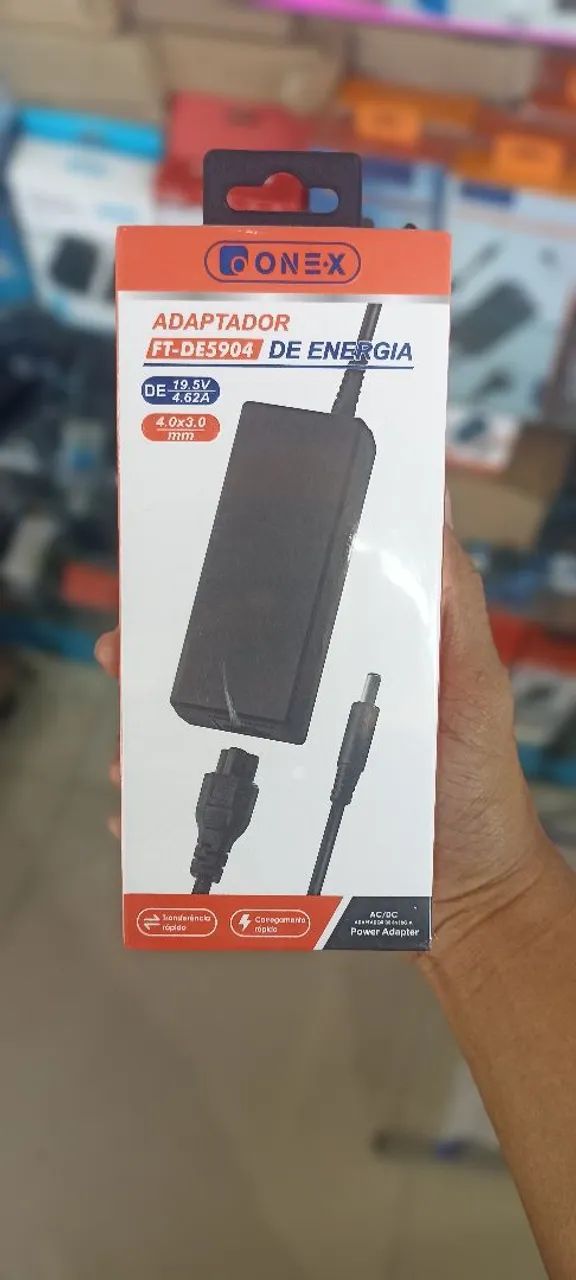 Fonte para notebook Dell FT-DE5904 (Honestidade e Qualidade é na distribuidora JK )