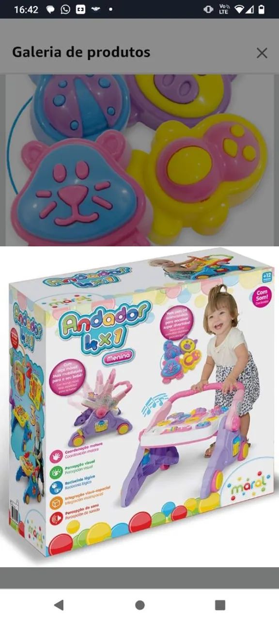 Andador maral 4 em 1 - Foto 6