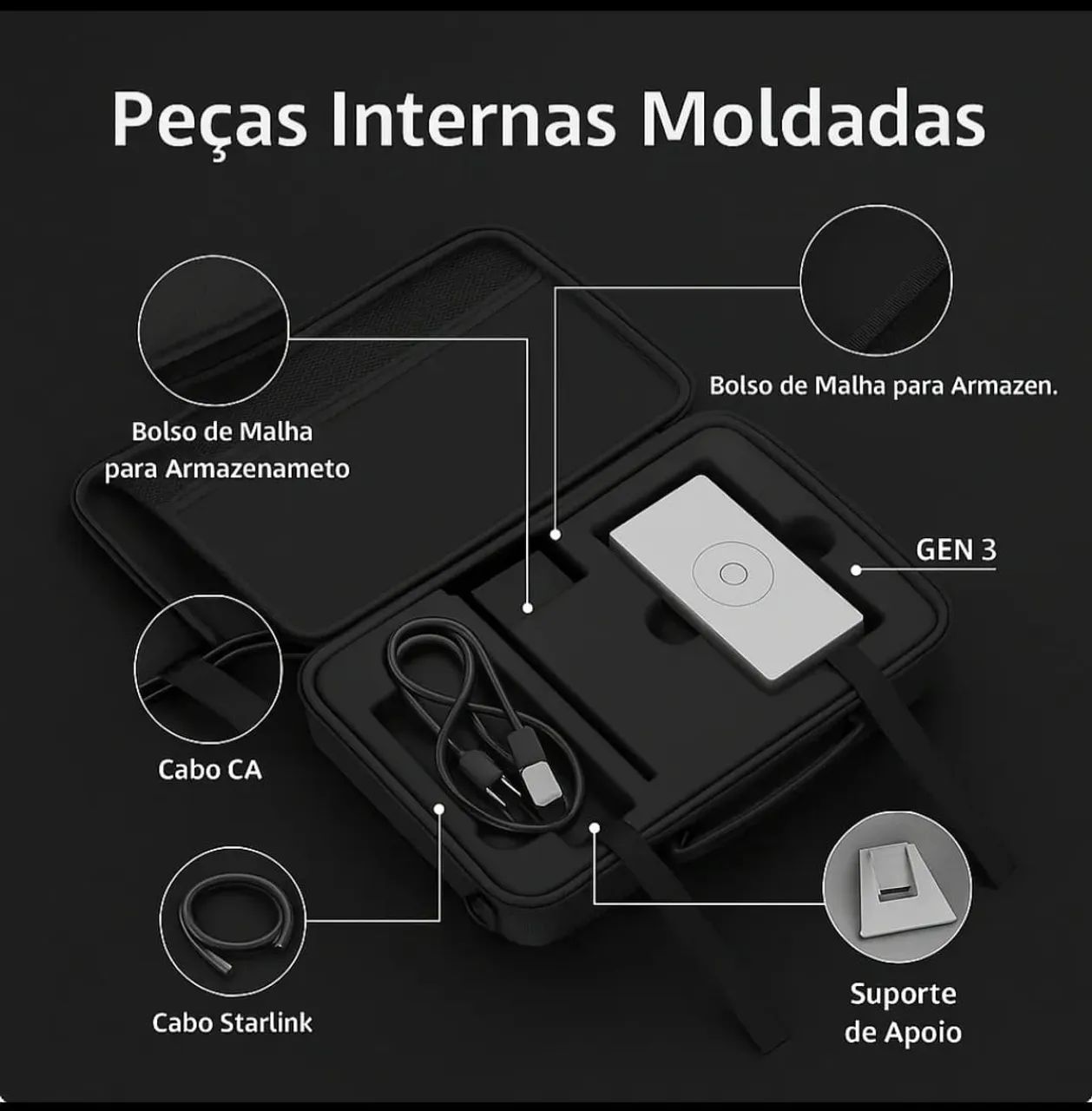 Bolsa protetora starlink 64717211274370124