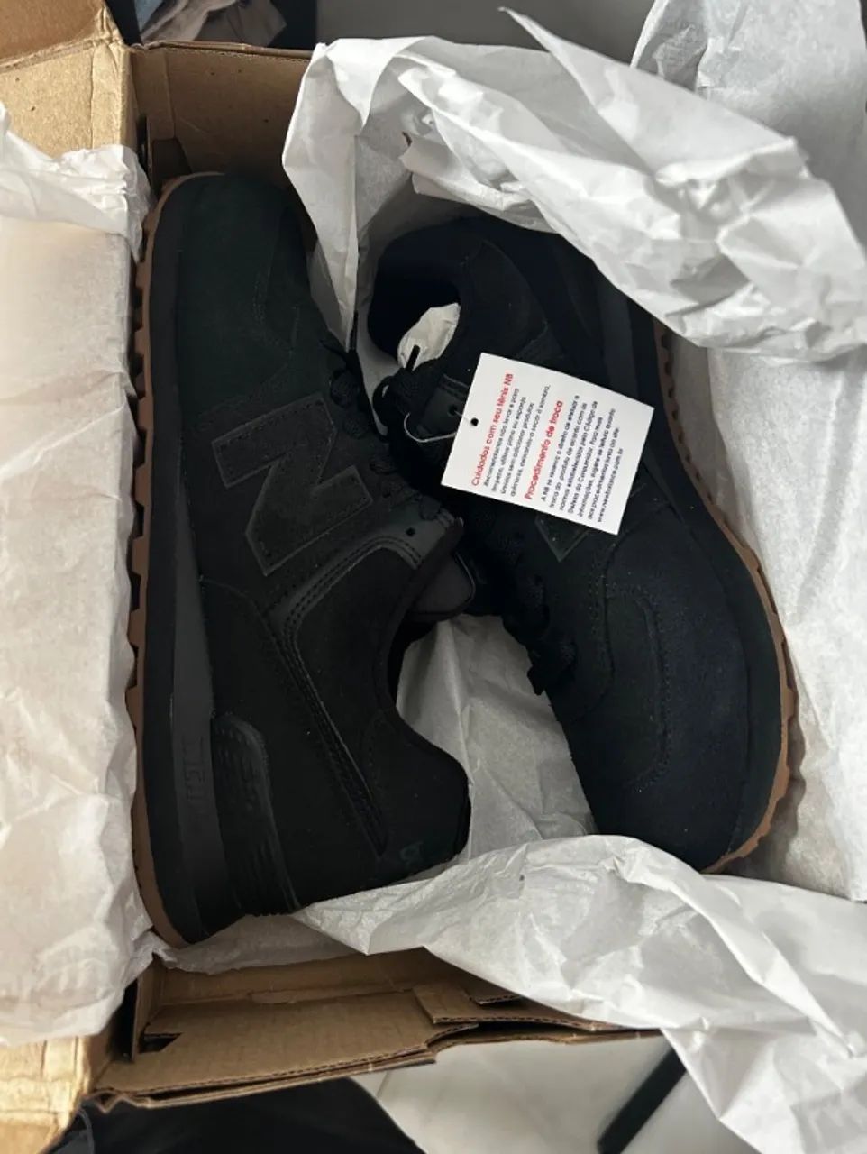 Tênis New Balance 574 V2 Black - Foto 4