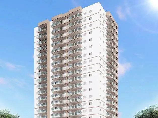 Apartamento para Venda em Praia Grande, Caiçara, 2 dormitórios, 1 suíte, 1 banheiro, 2 vag