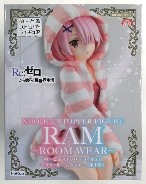 Figura Ram Noodle Stopper - Re:Zero - Room Wear - Nova