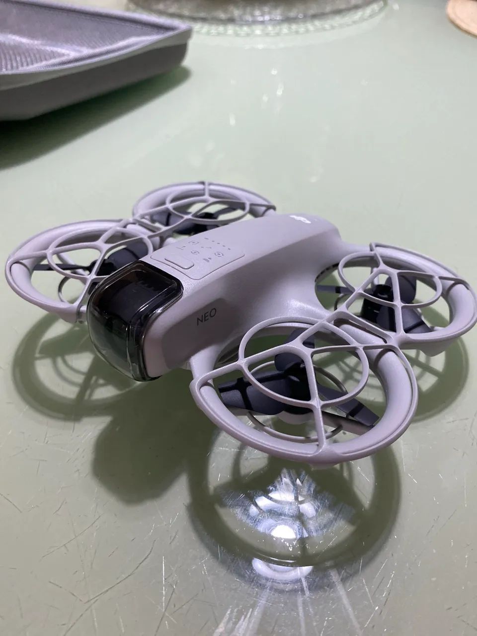 Drone DJI Neo + RC-N3 + Case + Protetor de Tela + 2 baterias + carregador + as caixas - Foto 3