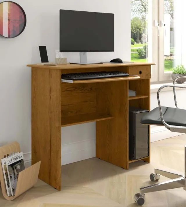Mesa de Computador Viena Freijo EJ Moveis - Entrega Rápida! 