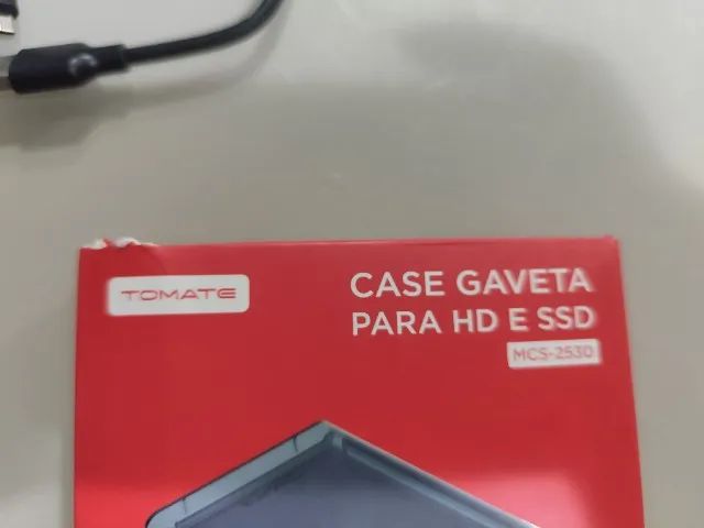 case para hd e ssd 2,5" tomate - Foto 2