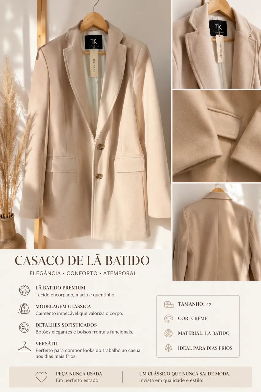Casaco Blazer 