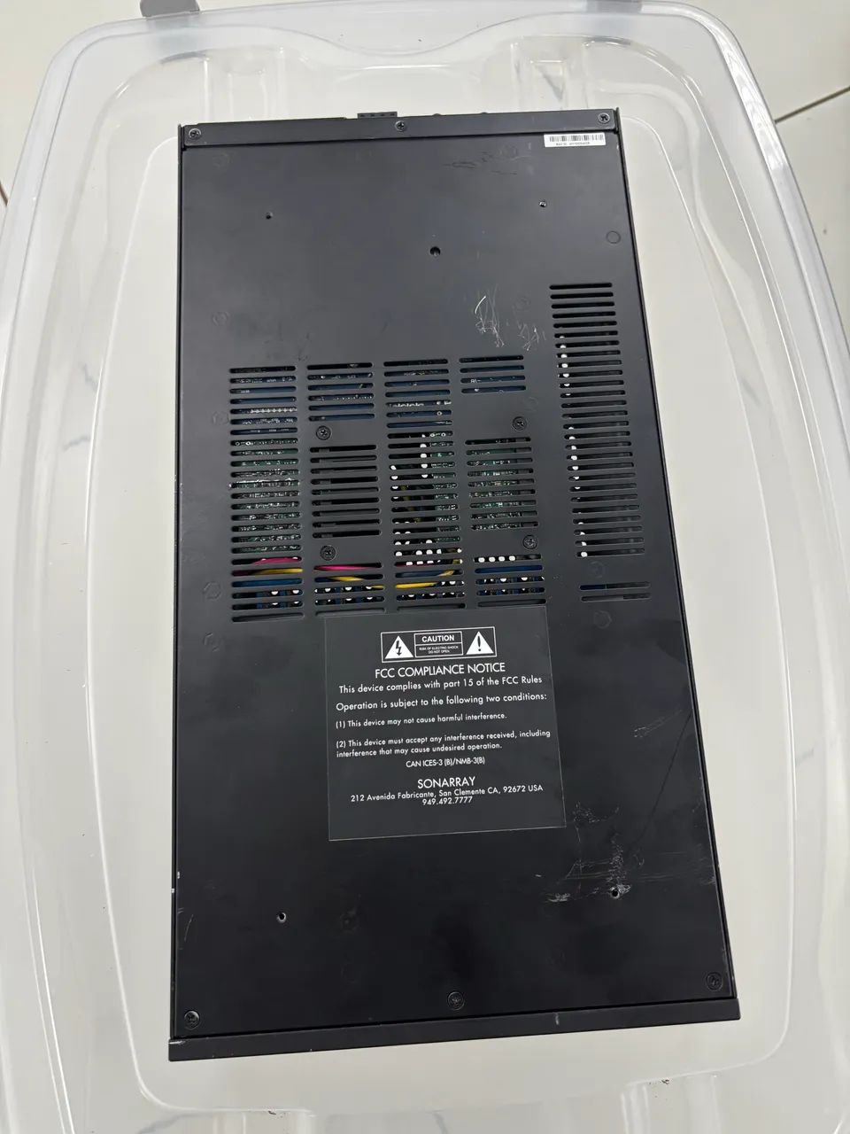 Amplificador Sonance SR 2 125  - Foto 4