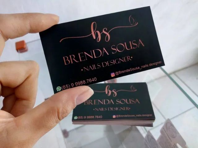 Cartões de visita personalizados