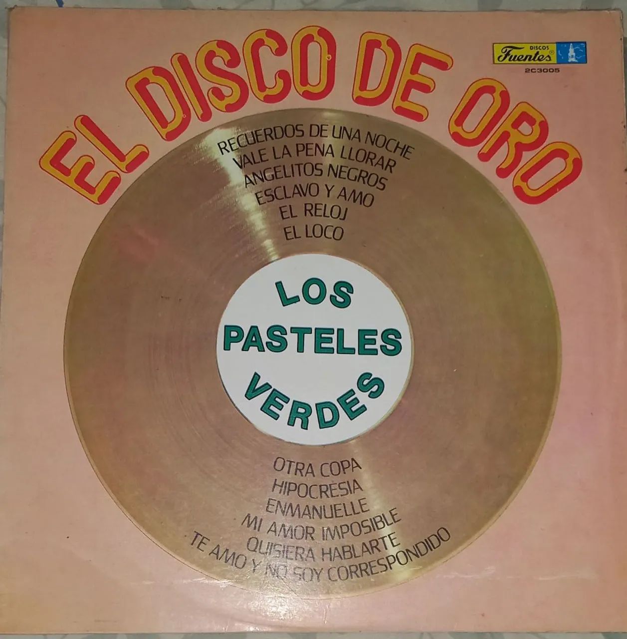 Disco de Vinil LP Los Pasteles Verdes