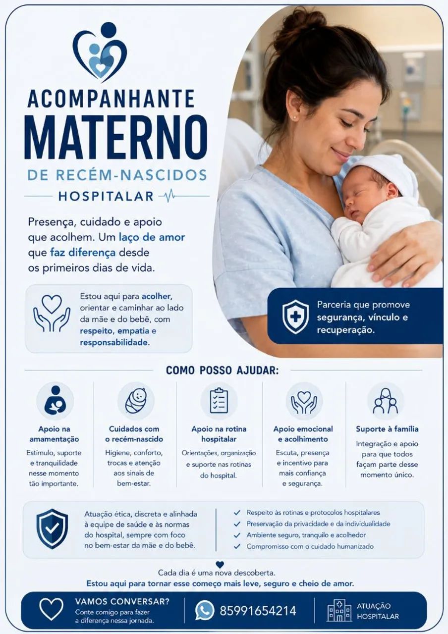 Acompanhante materno e de recém nascido 