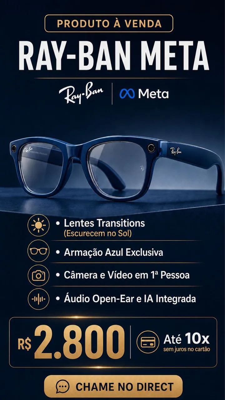 ÓCULOS RAY-BAN META  - Foto 2