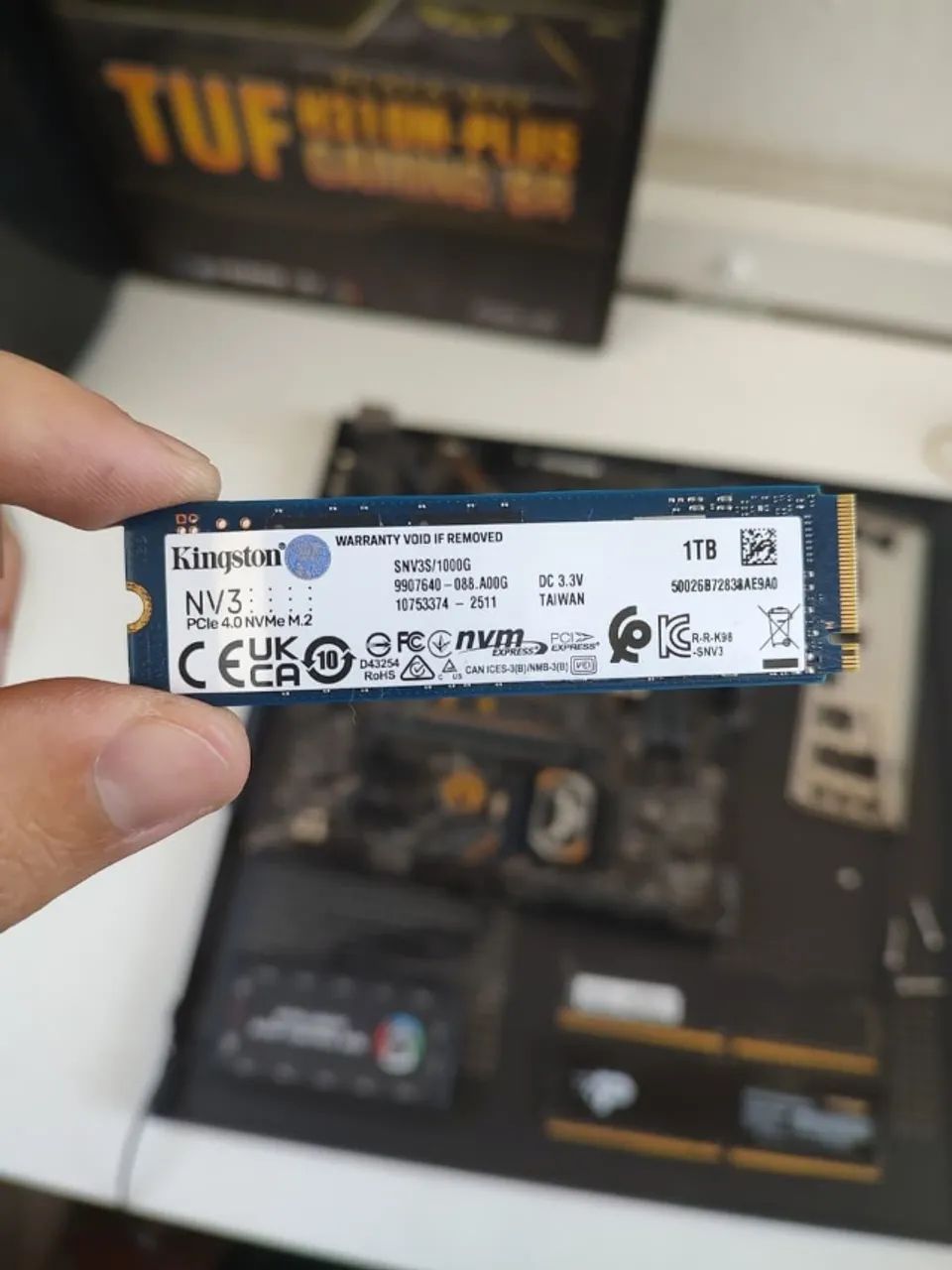 SSD NVME 1TB Kingston 