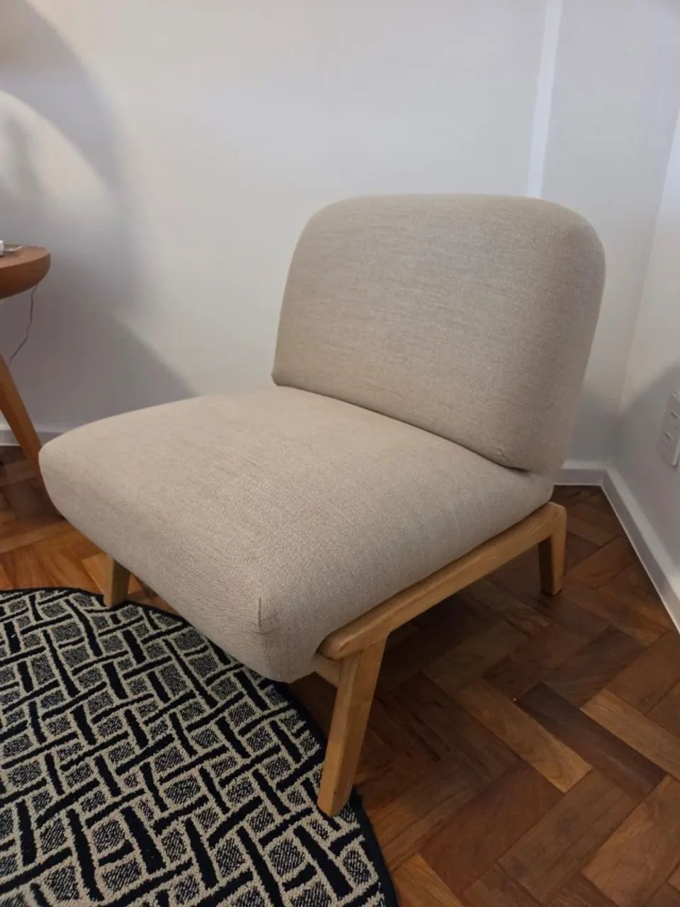 Poltrona em linho da loja Zara Home