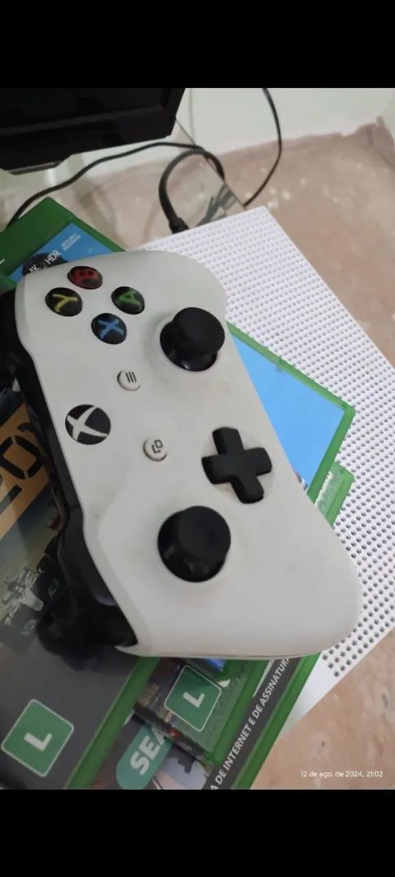 Xbox s 500g 2 controles  - Foto 2