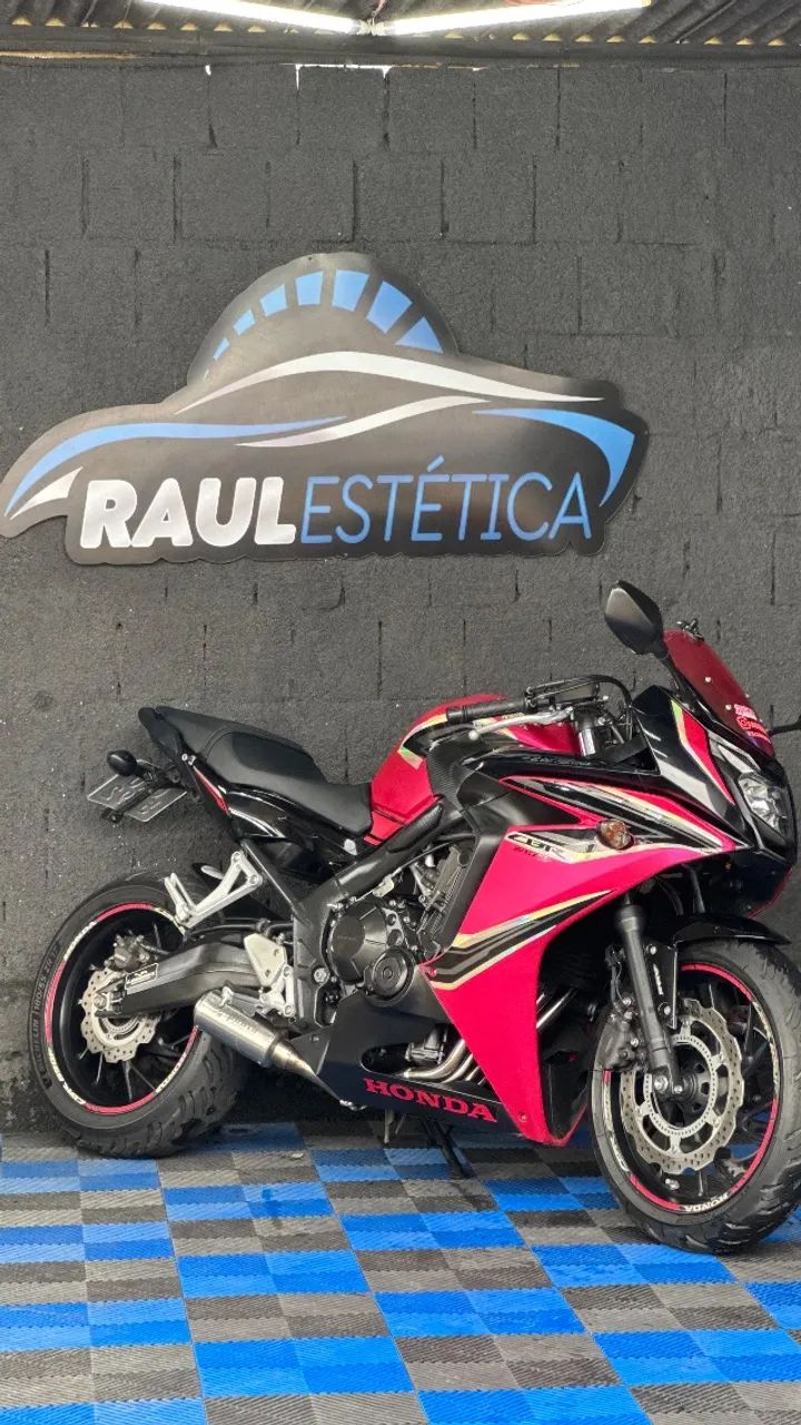 Vende-se CBR650F 2019 ABS Rosa - Foto 2