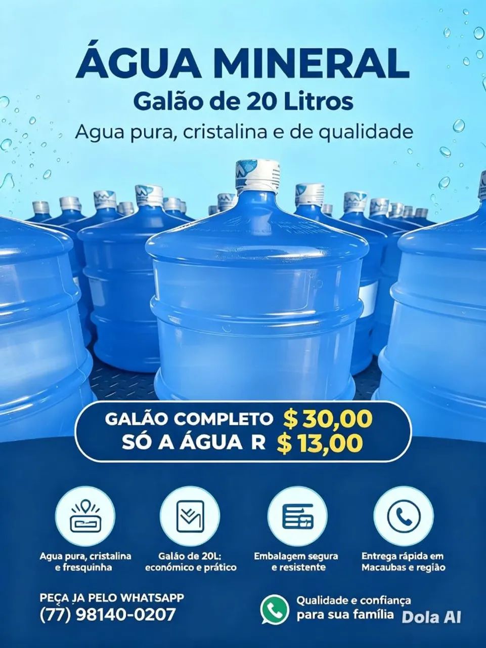 Água mineral 
