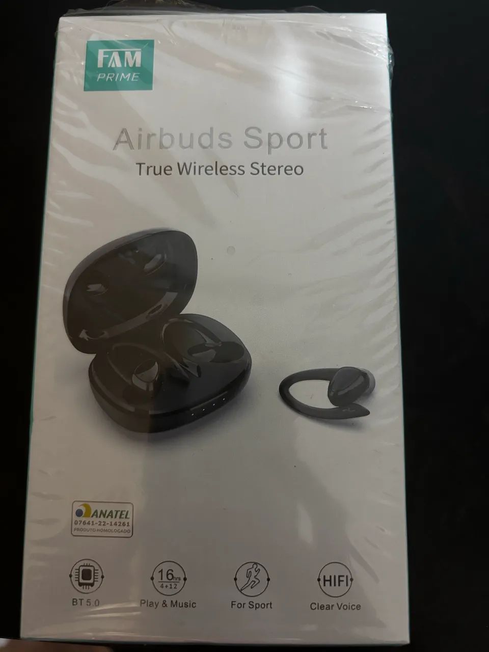 fone de ouvido fam airbuds sport tws08