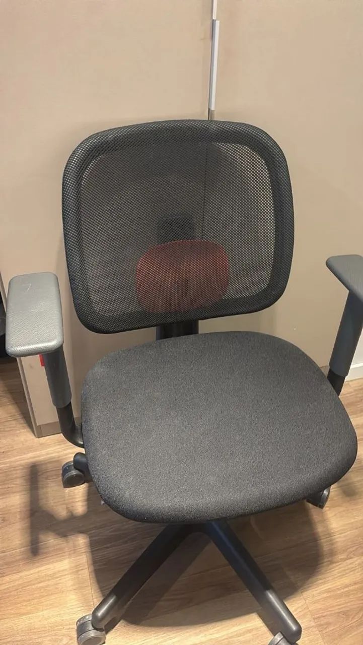 Cadeira ergonômica Flexform Dot Graphite N Red