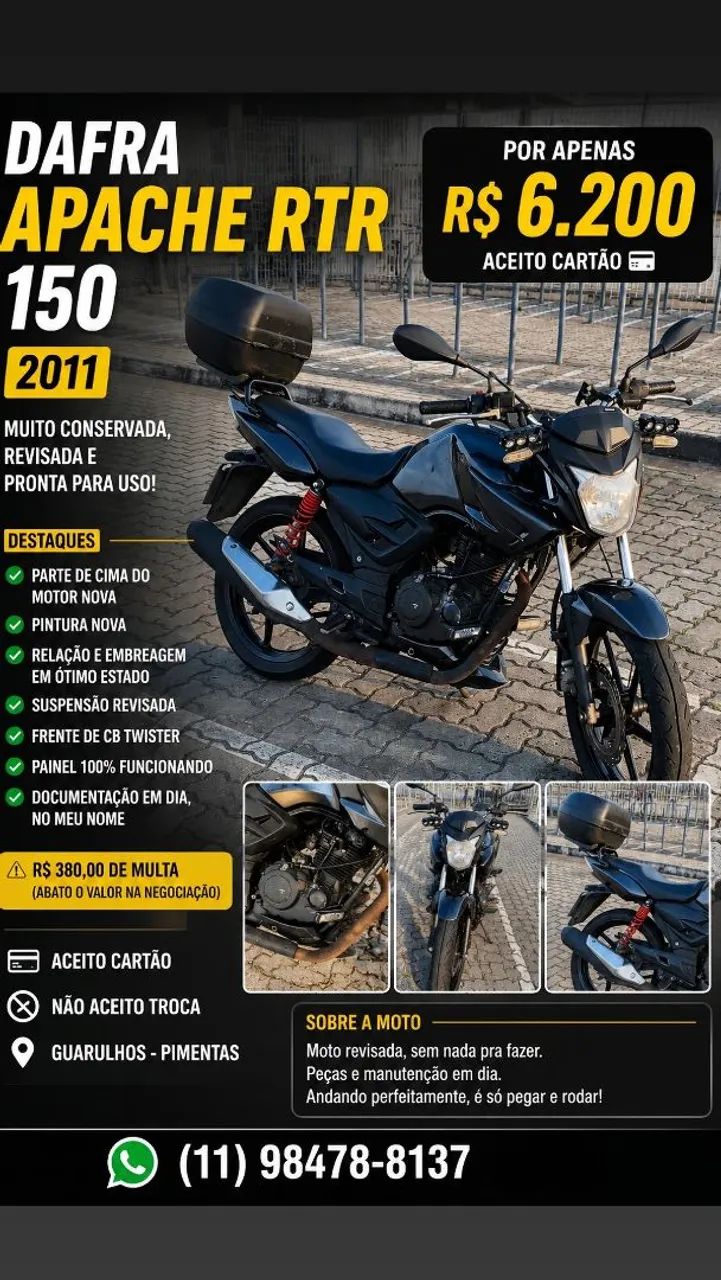 Dafra apache 150
