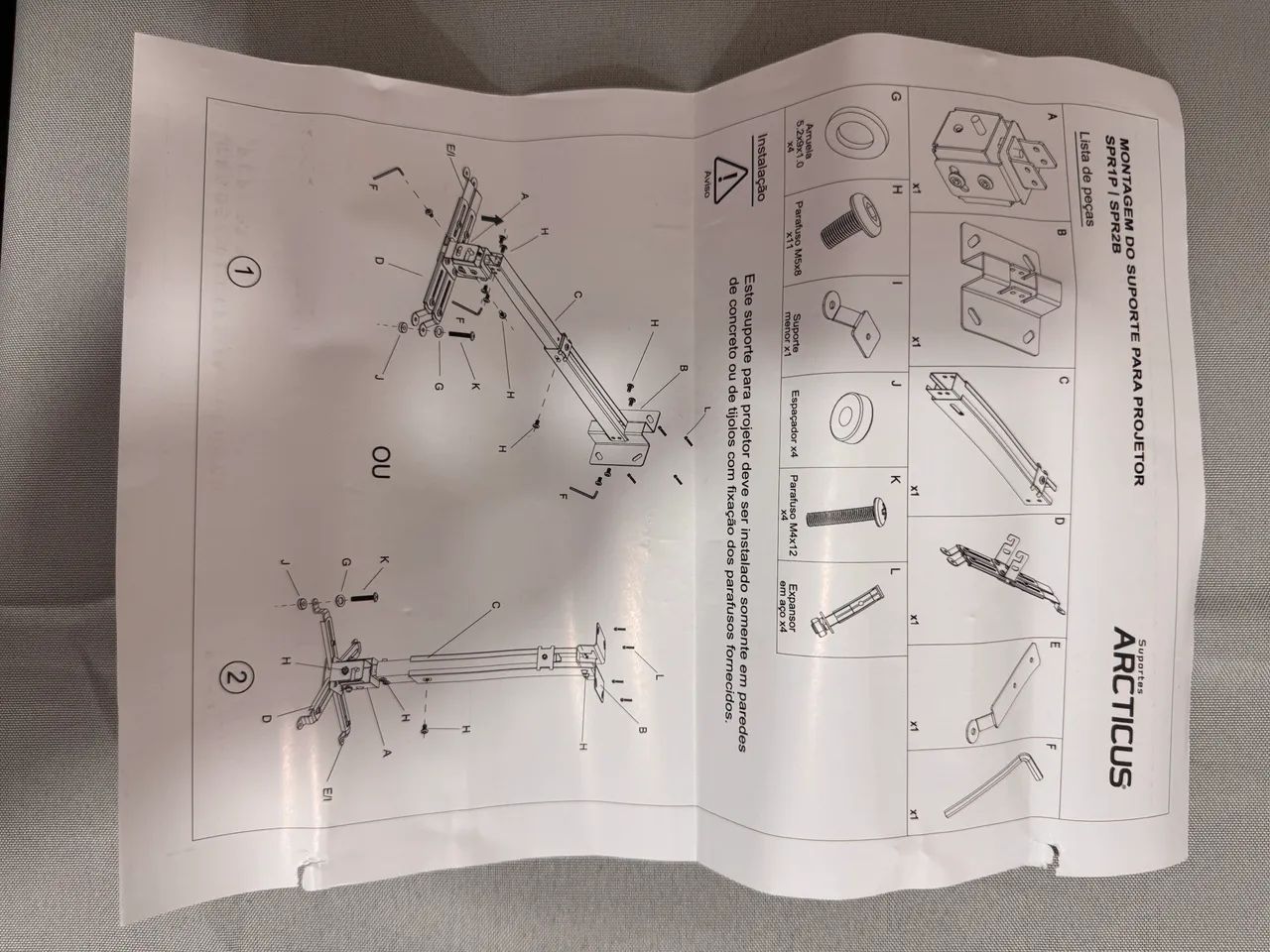Suporte para projetor - Foto 4