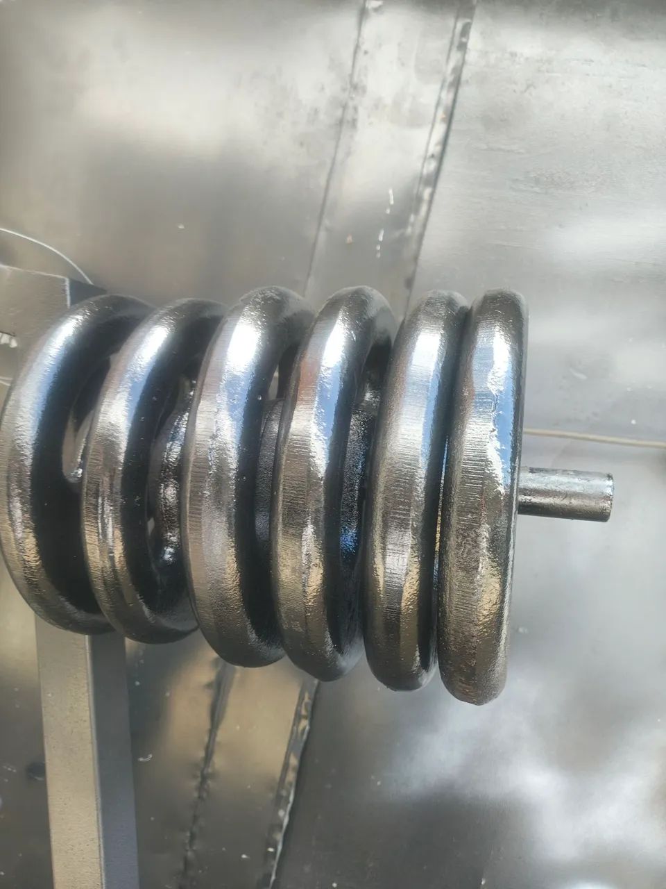 Anilhas de 5 kg para musculação  - Foto 2