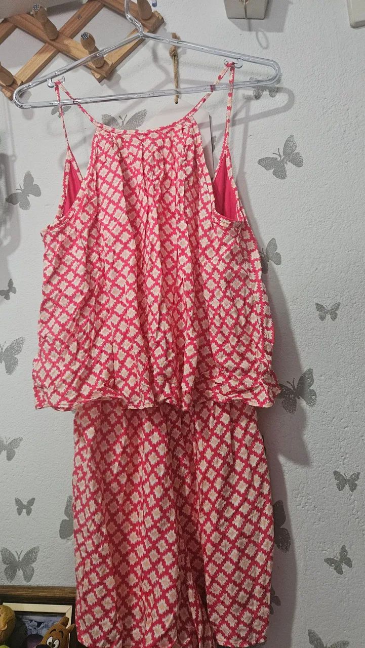 Macacão estampado 