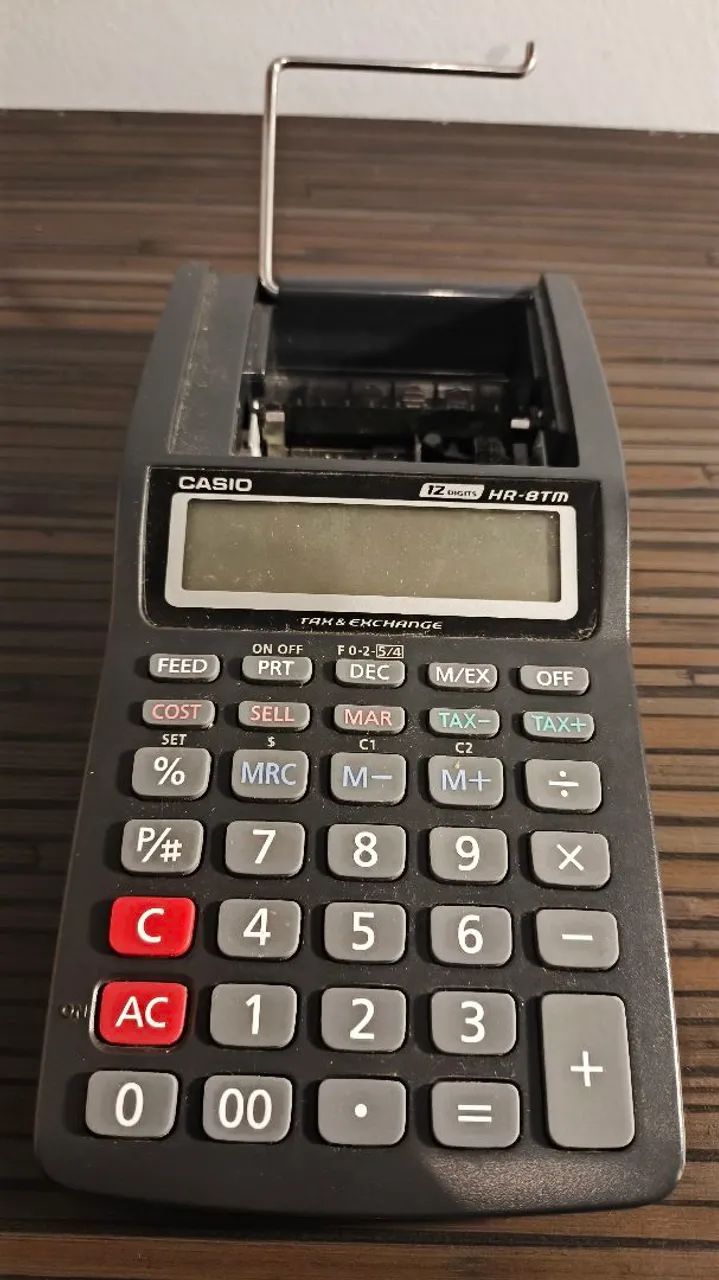 Calculadora Portátil e Eficiente CASIO HR-8TM PLUS - Foto 4
