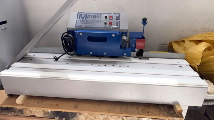 REFILADORA DE FITA DE BORDA COM POLIDOR MRF1000 MINELLI - Foto 5