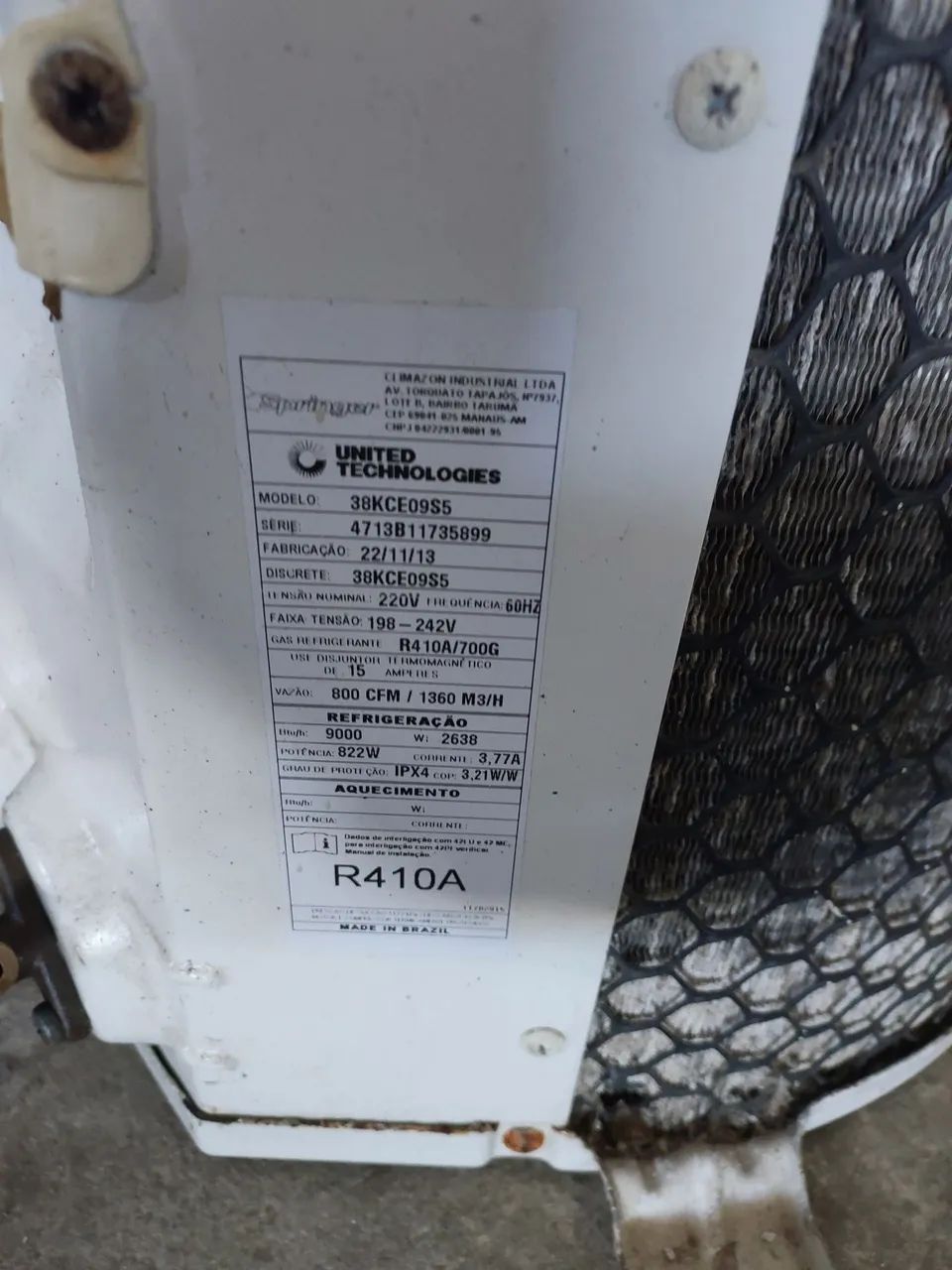 Ar condicionado springer 9000btu - Foto 4