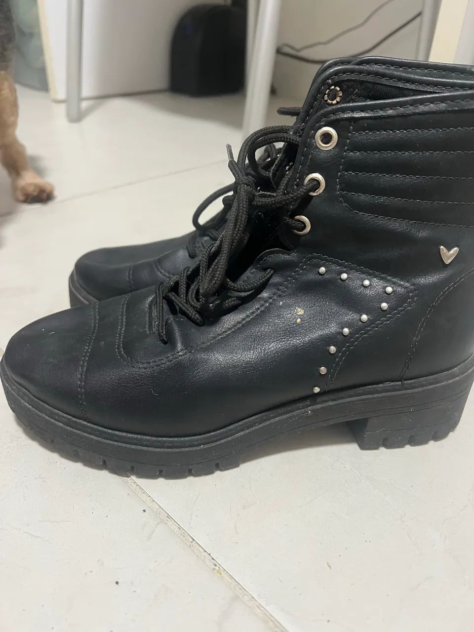 Bota/Coturno preto Mississipi