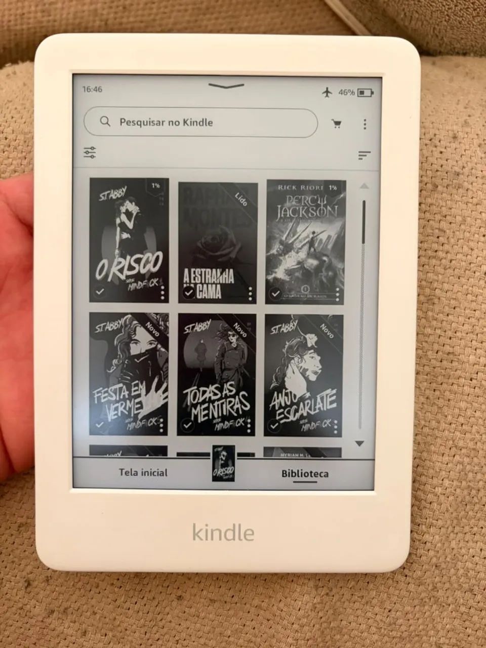 KINDLE branco 10ª geração - Foto 4