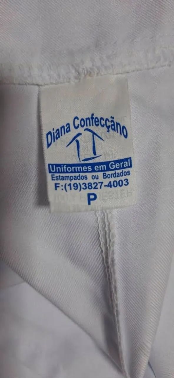 Jaleco branco feminino  - Foto 2