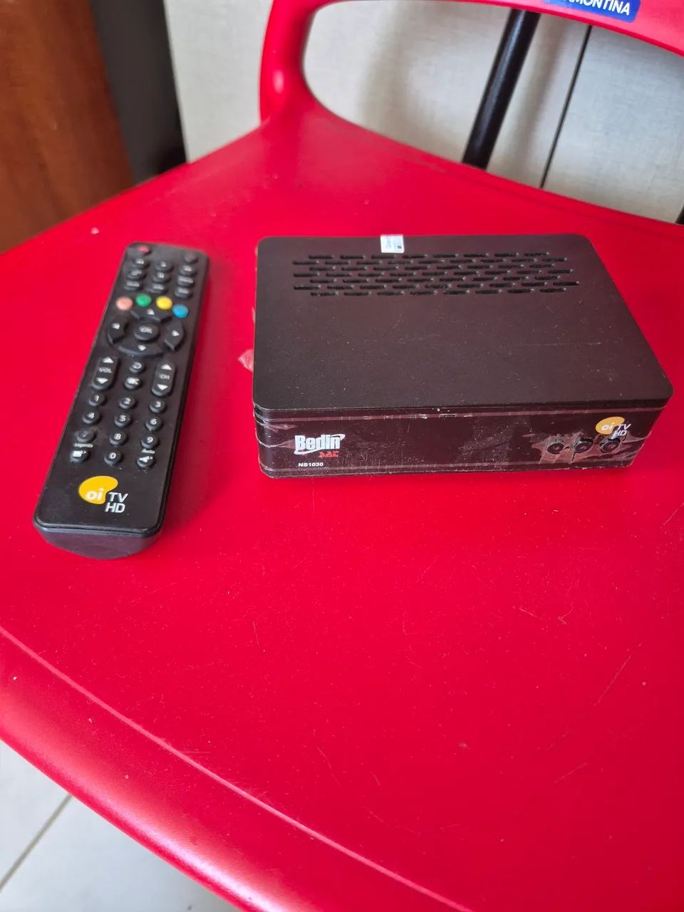 Antena OITV LIVRE com receptor e controle remoto - Foto 4