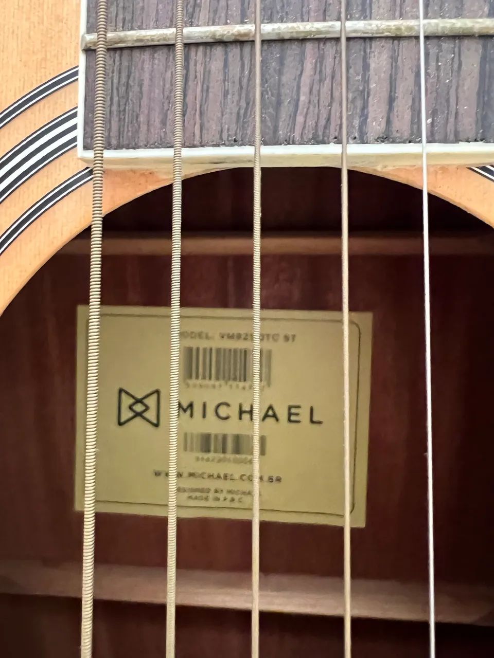 Violão Micheal dtc 925 cutway - Foto 6