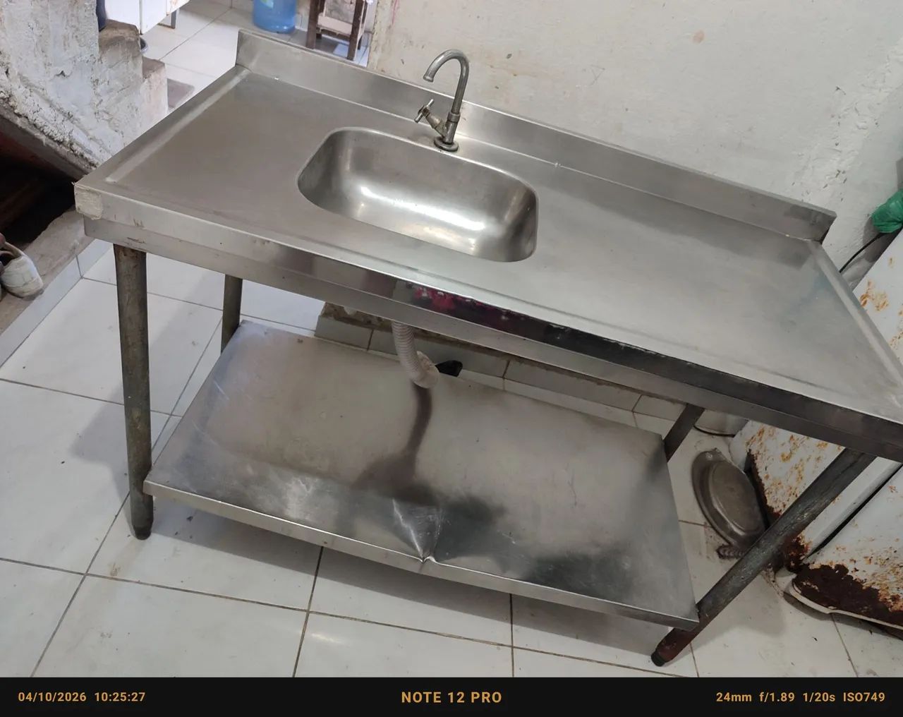 Bancada de manipulação de inox  - Foto 2