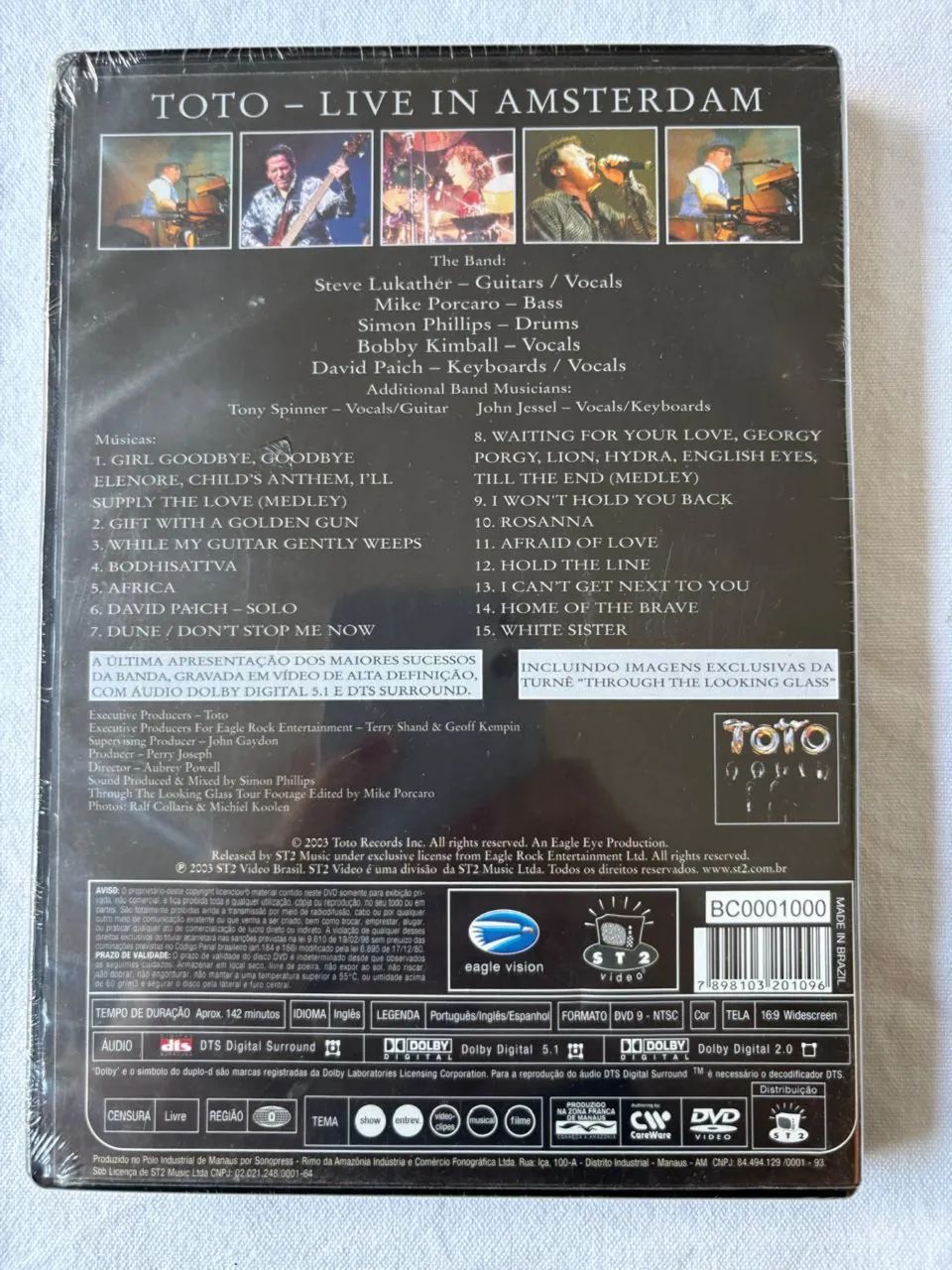 DVD Toto - Live in Amsterdam (25th Anniversary) - Foto 2