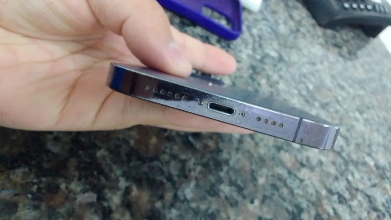 iPhone 14 Pro Max roxo - Foto 2