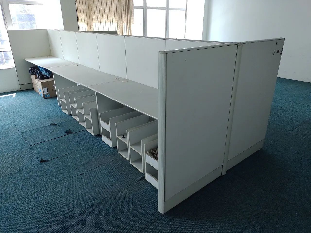 Baia estação trabalho com 5m, MDF, de qualidade, ótimo estado. - Foto 3