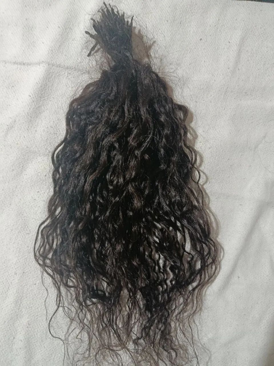 Cabelo humano preto