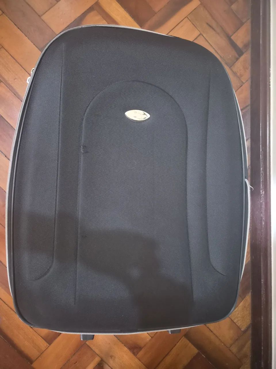 Mala preta 2 rodinhas grande 23kg - Foto 3