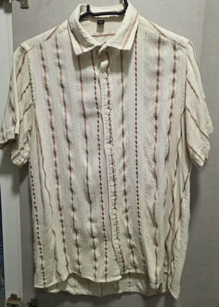Camisas Botão Manga Curta - Foto 4
