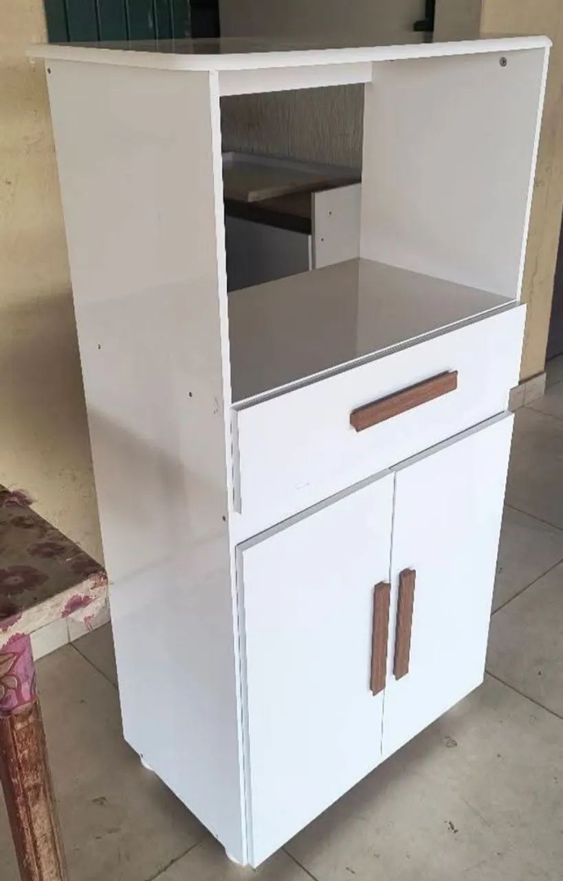 Armário para Forno e Microondas, multiuso (cores disponíveis nas imagens) novos. - Foto 4