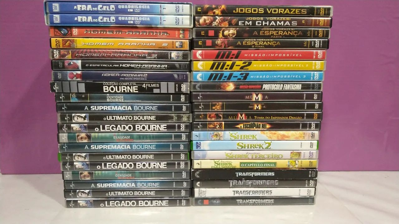 Dvds Quadrilogias originais  - Foto 4