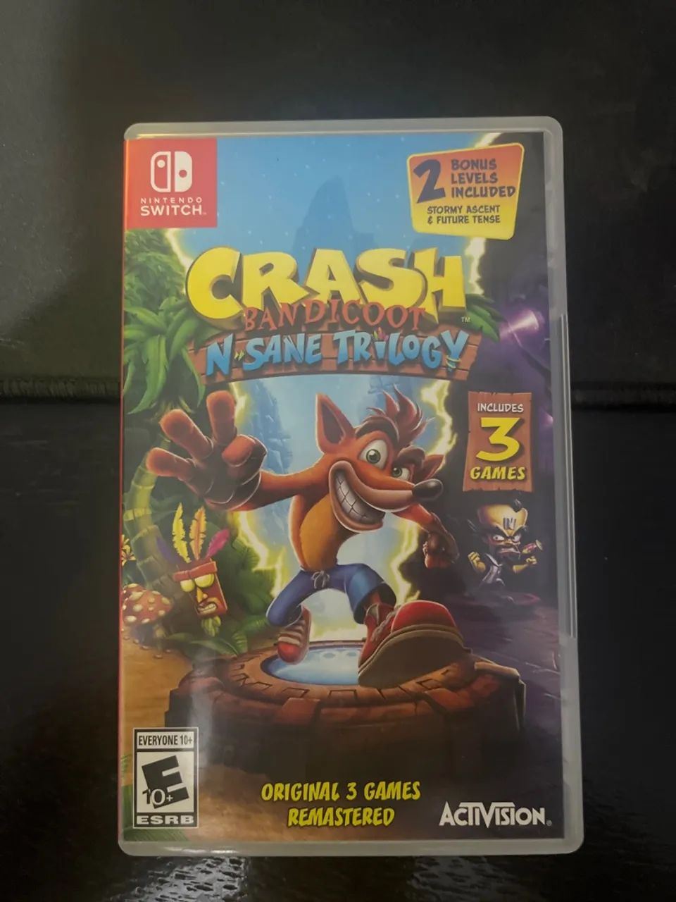 Crash Bandicoot 3 em 1 Nintendo Switch