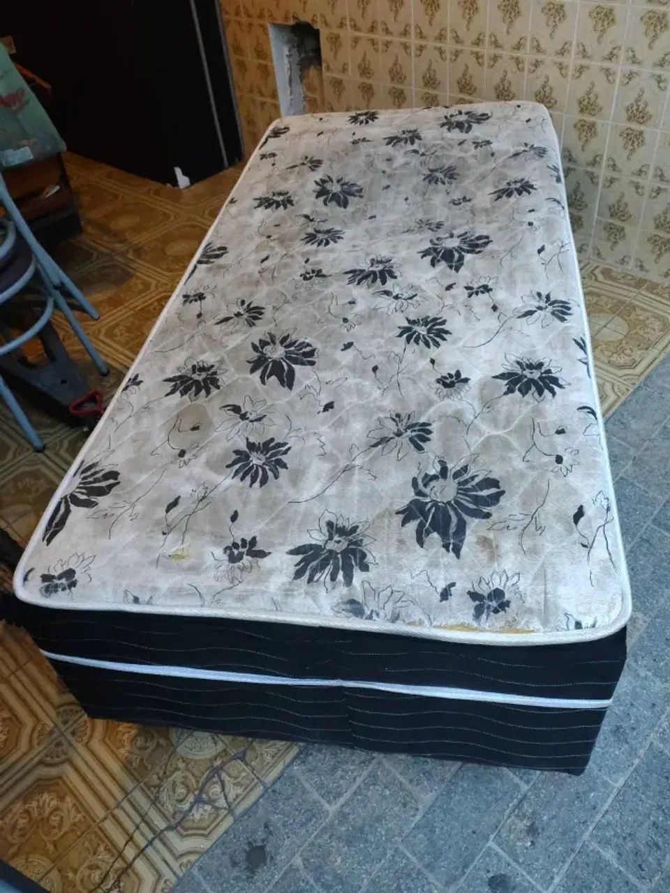 Cama box solteiro conjugada, cama com colchão acoplada completa direto da fabrica !!