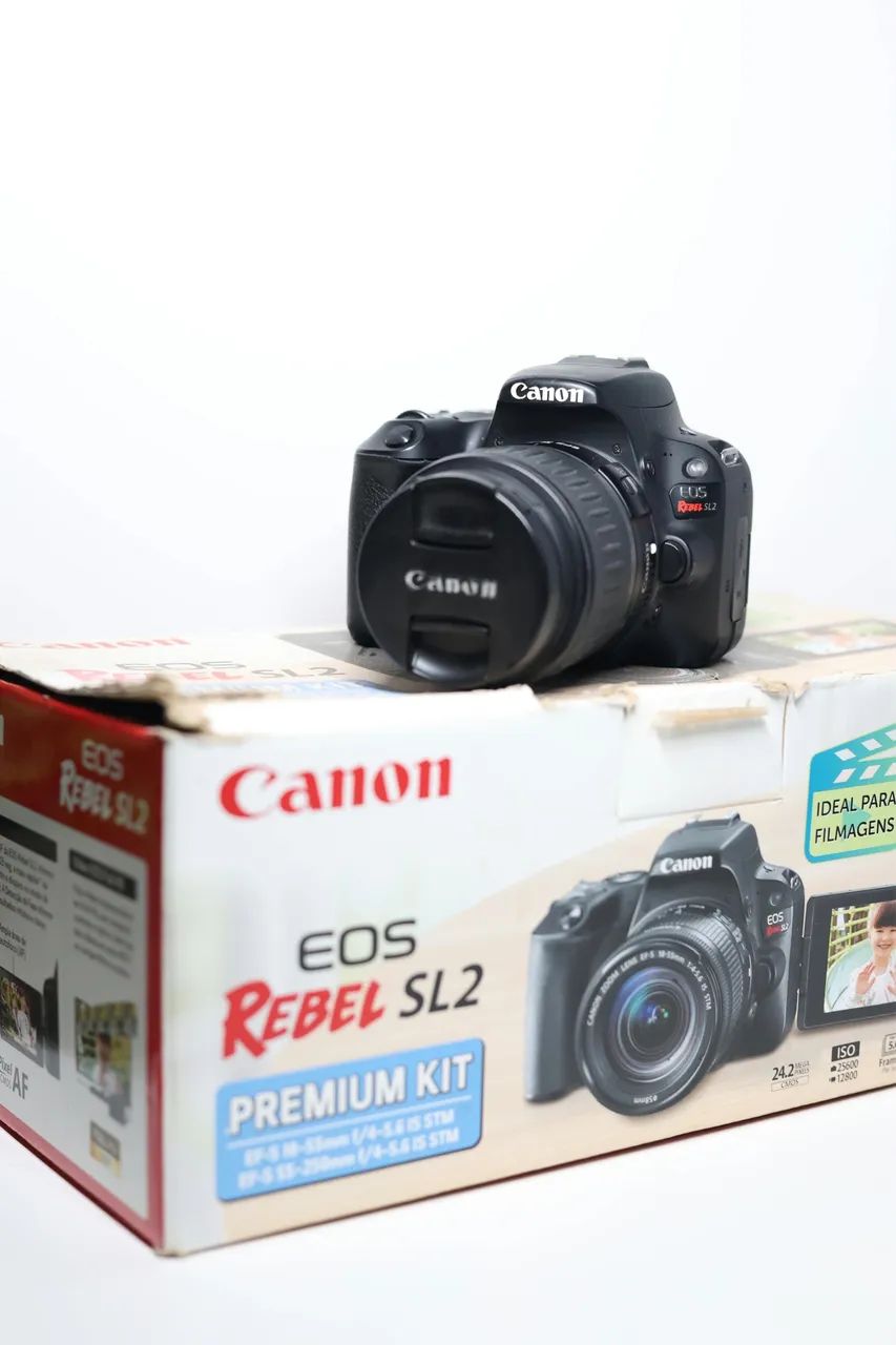Canon Sl2 com 18-55 - Foto 4